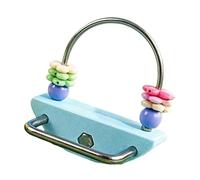 Colorful Parrots Play Stand with Chews Toy Interactively Bird Plaything Toy Relieve Boredom Small Birds Cage Accessories Interactively Bird Perch