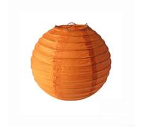 Colorful Party Decoration Paper Fans for Eid al Fitr Create a Festive Environment with Simple Assembly (Orange1)