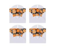 Colorful Peach Print Blank Greeting Cards, Love Buttons, Pearl Paper Envelopes Suitable For Various Occasions - Anniversary Cards, Thank You Cards, Holiday Cards, Wedding Cards, Congratulations.