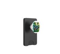 Colorful Peacock Bird Tropical Nature Art PopSockets PopWallet for MagSafe