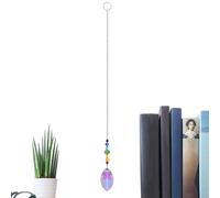 Colorful Pendant Glass Pendant - Transparent Catcher for Sunlight Reflection | Christmas Tree Pendants for Window, Chandeliers, Nursery, Christmas Trees, Cabinets, Door