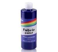 Colorful Permanent Fabric Paint for Furniture, 16.65 oz (500 ml) Fabric Paint for Clothes, Soft Rich Pigment Non-Toxic Textile Paint for Fabric DIY Crafts T-shirts Shoes Jeans DIY for Kid Adult