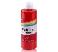 Colorful Permanent Fabric Paint for Furniture, 16.65 oz (500 ml) Fabric Paint for Clothes, Soft Rich Pigment Non-Toxic Textile Paint for Fabric DIY Crafts T-shirts Shoes Jeans DIY for Kid Adult