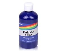 Colorful Permanent Fabric Paint for Furniture, 8.45 oz (250 ml) Fabric Paint for Clothes, Soft Rich Pigment Non-Toxic Textile Paint for Fabric DIY Crafts T-shirts Shoes Jeans DIY for Kid Adult