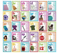 Colorful Photo Cards Digraphs and Blends Bulletin Board Set
