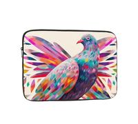 Colorful Pigeon Laptop Case 12 inch, Shockproof Protective Computer Sleeve Cover Water Resistant Laptop Bag Carrying Tablet Cover Briefcase Handbags Gifts for Men Women