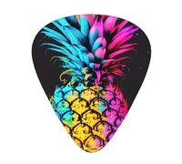 Colorful Pine Printed Custom 12 Pieces Guitar Pick In A Box,The Pick Makes Sound Clear, Ukulele, Electric Bass (0.46 0.71 0.96mm)