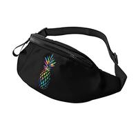 Colorful Pine Summer Tropical Fruit Fanny Pack Sport Casual Waist Pack for Women Men Fashionable