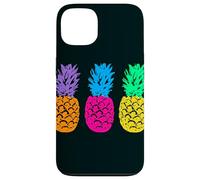 Colorful Pineapple Trio Art Vibrant Tropical Summer Fruit Case for iPhone 13