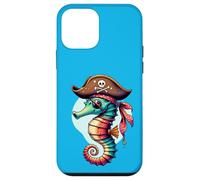 Colorful Pirate Seahorse Ocean Art Design Case for iPhone 12 mini