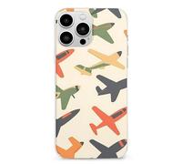 Colorful Planes Airplane TPU Cell Phone Case Compatible with iPhone 13 Mini/13/13 Pro/13 Pro Max Soft Protective Shell