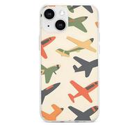 Colorful Planes Airplane TPU Cell Phone Case Compatible with iPhone 13 Mini/13/13 Pro/13 Pro Max Soft Protective Shell