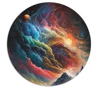 Colorful Planet Exploding 1000 Piece Puzzle Jigsaw Puzzles for Adults for Teenagers & Teens, Ideal Birthday 67.5x67.5cm