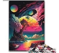 Colorful Planet Exploding 2000 Piece Jigsaw Puzzle for Adults Teens, Perfect for Game Nights, Colorful Toy for Home Gift (70x100cm)