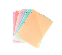 Colorful Planner Dividers Thick PP Sheets Easy Category Separation Ideal for Office School Supplies Dividers