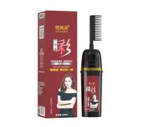 Colorful Plant Hair Dye With Innovative Comb Applicator, Easy-to-wash Hair Washing Color Crea Household Color S6d7 Hair With Kit