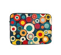 Colorful polka dots Printing 15 inch Laptop Case Essential Accessory for Commuting and Office Use