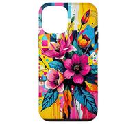 Colorful Pop Art Floral Abstract Street Art Aesthetic Case for iPhone 12 mini