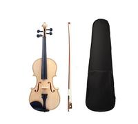 Colorful Popular Violin Beginner Acoustic Violin Solid Wood Violin Full Size Violin Violin for Beginners(Brown)