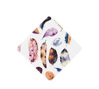 Colorful Print Printing 10 Pcs Car Air Freshener Fragrant Sheets,Car Hanging Accessories With Strings For Decor