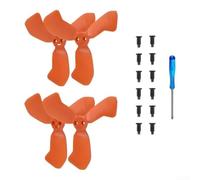 Colorful Propeller Protector for DJI NEO Blades Storage Safe(orange) | PC material construction, secure fit for NEO, prevents movement, compact 4.9cm size, black orange blue red