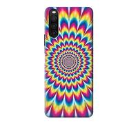 Colorful Psychedelic Case Cover For Sony Xperia 10 III