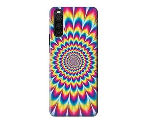 Colorful Psychedelic Case Cover For Sony Xperia 10 III
