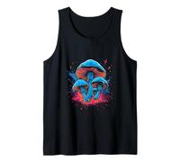 Colorful Psychedelic Mushroom Street Art Design Tank Top
