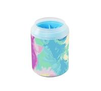 Colorful Puppy Dreamy Portable Dog Foot Washer with Silicone Brush Soft Pets Grooming Supplies Suitable for Small, Medium, Large Breed Dogs