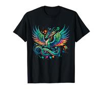 Colorful Quetzalcoatl Aztec Kukulkan T-Shirt