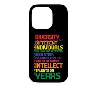 Colorful Rainbow Diversity Definition Case for iPhone 14 Pro