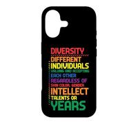 Colorful Rainbow Diversity Definition Case for iPhone 17