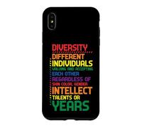 Colorful Rainbow Diversity Definition Case for iPhone XS Max
