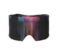 Colorful Rainbow rain Double-Sided Printed Eye mask, Soft and Light-Blocking, Suitable for Travel and Home