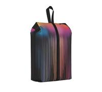 Colorful Rainbow rain Water Resistant Travel Shoe Bag with Handle for Suitcase Sneakers Boots Gym 1 PC