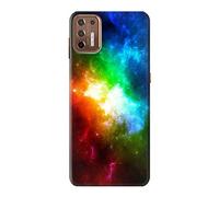 Colorful Rainbow Space Galaxy Case Cover For Motorola Moto G9 Plus