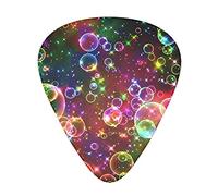 Colorful Rainbow Stars Guitar Picks - Guitar Accessories - Guitar Picks For Acoustic Guitar Electric Guitar Bass Guitar For Men Women Professional Guitarist Musicians And Beginner