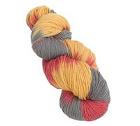 Colorful Rainbow Thread Wool Yarn Soft Knitted Threads Sewing Supplies for Knitting and Crocheting Project Crochet Yarn Multicolor Wool Colorful Rainbow Thread Knitting Crochet