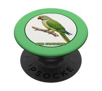 Colorful Retro Echo Parakeet Bird Design PopSockets Adhesive PopGrip
