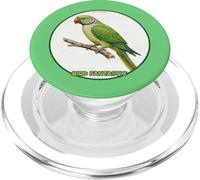 Colorful Retro Echo Parakeet Bird Design PopSockets PopGrip for MagSafe