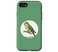 Colorful Retro Monk Parakeet Bird Design Case for iPhone SE (2020) / 7/8