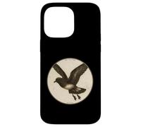 Colorful Retro Wilson’s Storm-Petrel Bird Design Case for iPhone 14 Pro Max