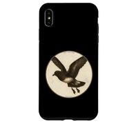 Colorful Retro Wilson’s Storm-Petrel Bird Design Case for iPhone XS Max