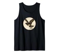 Colorful Retro Wilson’s Storm-Petrel Bird Design Tank Top