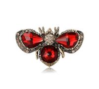 Colorful Rhinestone Bee Brooch Pin For Women Men Fashion Cute Cubic Zirconia Animal Brooches Crystal Insect Honeybee Bumblebee Lapel Pins Dress Accessories Vintage Jewelry Gift Christmas Birthday, 1