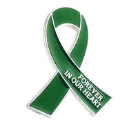 Colorful Ribbon Lapel Pin Stop The Violence Badge StylishBreastpin Accessory for Women Great Christmas Present
