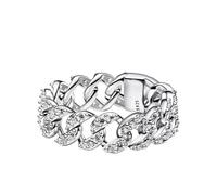 Colorful Rings Size 5 6 7 8 9 Crown Heart Moon Bow Silver Ring Women Wedding Valentine's Birthday(AMC012895,6)