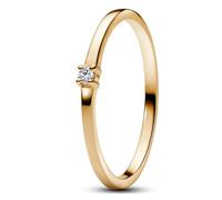 Colorful Rings Size 5 6 7 8 9 Crown Heart Moon Bow Silver Ring Women Wedding Valentine's Birthday(AMC013022,9)