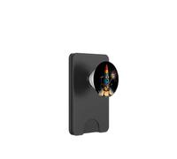 Colorful Rocket with Guitar and Firework for Boys and Girls PopSockets PopWallet for MagSafe