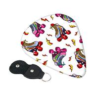 Colorful Roller Skates Guitar Picks, 6 Pack Includes Thin(.46mm), Medium(.71mm) & Heavy Gauges(.96mm) Suitable For Guitar, Ukulele, Etc.